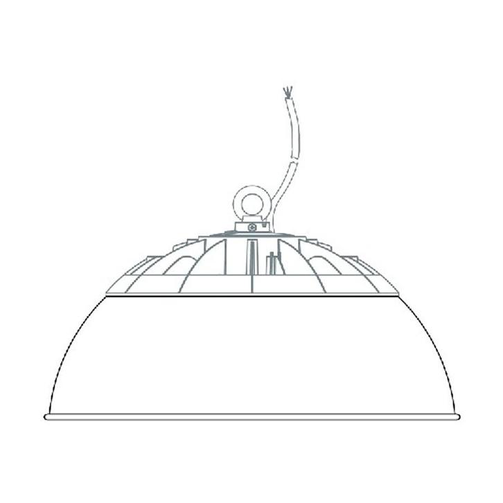 Transparante Reflector Voor Highbay Lamp, Doe-het-zelf en Bouw, Bouwverlichting, Ophalen of Verzenden