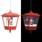 vidaXL Kersthanglamp met LED-lamp en kerstman 27x27x45 cm, Diversen, Verzenden, Nieuw