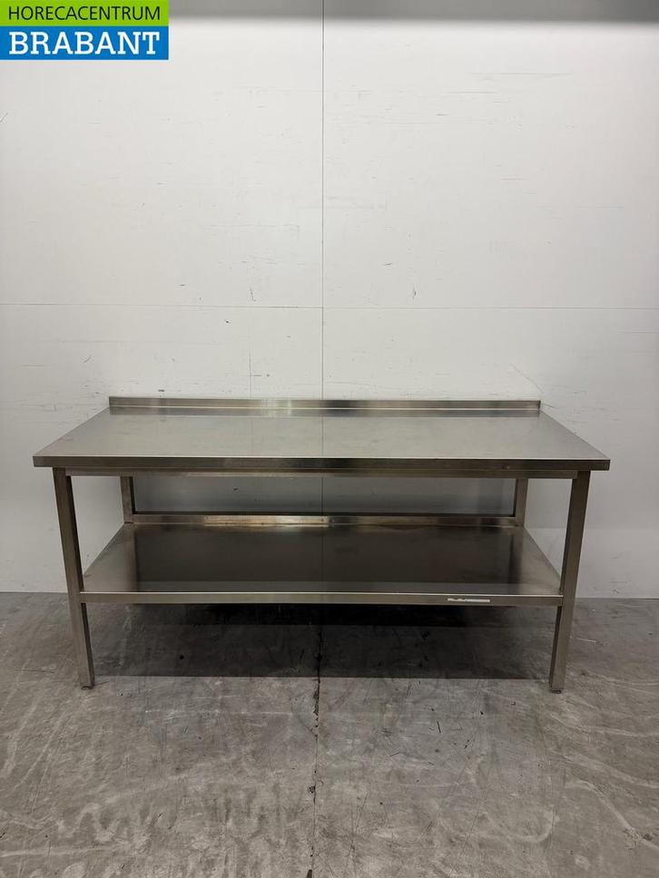 Table de travail en acier inoxydable avec étagère inférieure, Articles professionnels, Horeca | Autre, Envoi