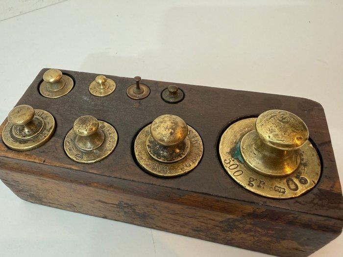 Sluitgewichten - Eik - Gewichtsblok Weegschaal, Antiquités & Art, Antiquités | Ustensiles de cuisine