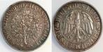 Duitsland 5 Reichsmark 1930d Eichbaum vz zilver, België, Verzenden