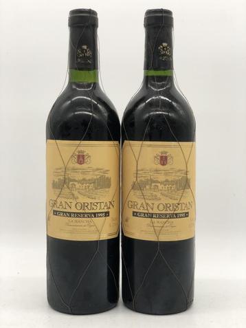 2 x 75cl Gran Oristan Gran Reserva 1995 (La Mancha, rood) beschikbaar voor biedingen