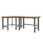 Werkbank hoekopstelling - Hoek werkbank 260 cm lang grijs, Doe-het-zelf en Bouw, Werkbanken, Ophalen of Verzenden, Nieuw