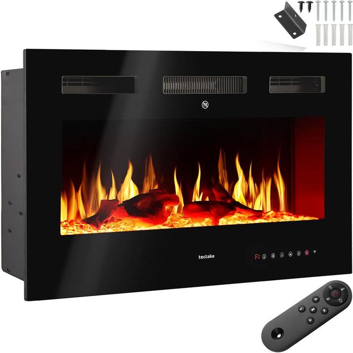 tectake Elektrische wandhaard - 91,5 x 12 x 43 cm, Auto diversen, Raceauto's