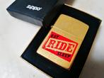 Zippo, Zippo Marlboro Eat Ride Sleep – 2004 - Brushed, Verzamelen, Nieuw
