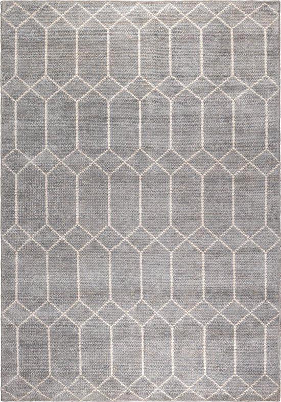 2dekans | Zuiver Venus - Vloerkleed - Grijs - 170x240cm, Huis en Inrichting, Stoffering | Tapijten en Vloerkleden, Ophalen of Verzenden