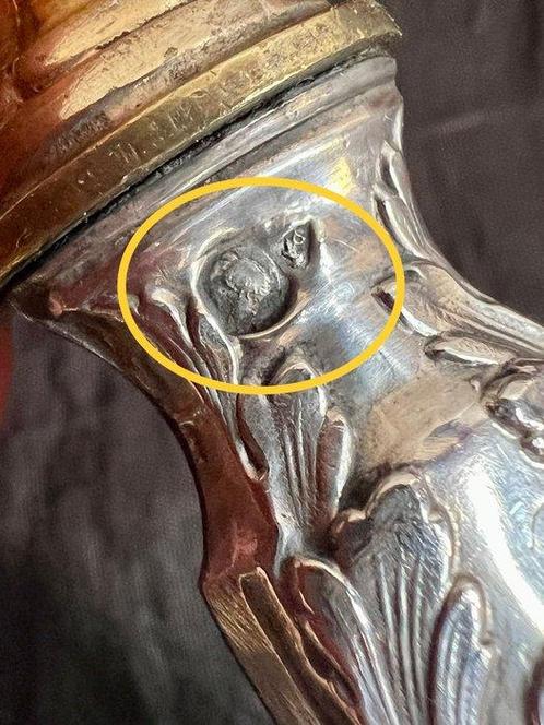CYGNE - Service à poisson (2) - Couvert de service à, Antiek en Kunst, Antiek | Zilver en Goud