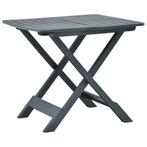 vidaXL Tuintafel inklapbaar 79x72x70 cm kunststof groen, Tuin en Terras, Tuintafels, Verzenden, Nieuw