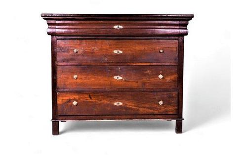 Commode - Noyer - Commode ancienne à tiroirs, Antiek en Kunst, Antiek | Overige Antiek