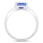 Zonder minimumprijs - Ring - 14 karaat Witgoud - 1.89ct. tw., Handtassen en Accessoires, Ringen, Nieuw