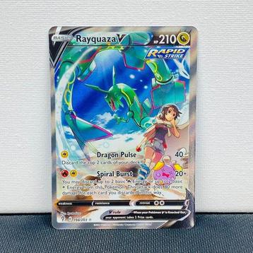Pokémon Card - FA Rayquaza V #194 Evolving Skies - Pokémon