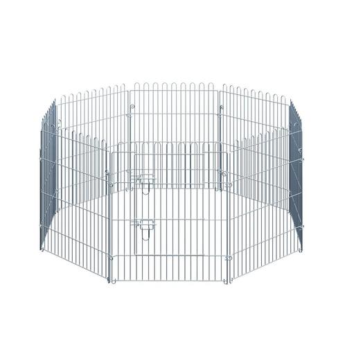 Puppyloop – Riser – 8-delig – B63 x H76 cm - roze, Dieren en Toebehoren, Honden-accessoires, Nieuw, Ophalen of Verzenden