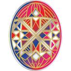 Kameroen. 500 Francs 2018 Happy Easter Proof Silver Coin 1/2