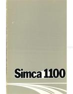 1974 SIMCA 1100 INSTRUCTIEBOEKJE NEDERLANDS