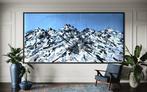 VOLHA - Snowy mountains -XXL-Hand painted