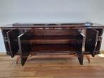 Credenza - hard hout, Lacca, Zilver verguld - Bar Art Deco, Antiek en Kunst