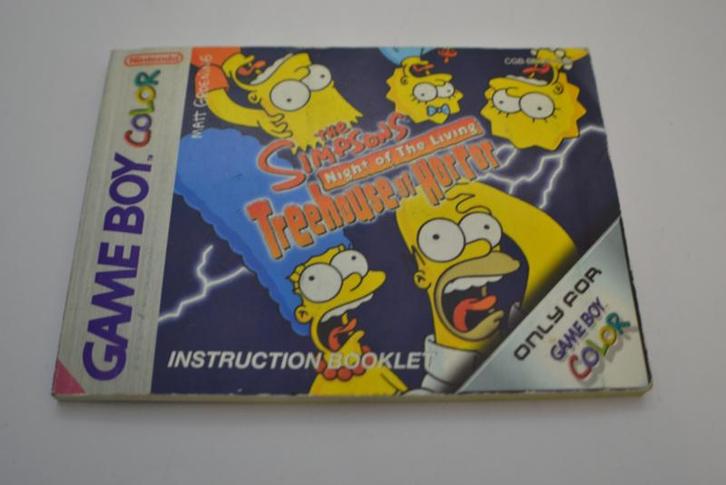 The Simpsons - Night of the Living - Treehouse of Horror, Games en Spelcomputers, Spelcomputers | Nintendo Portables | Accessoires