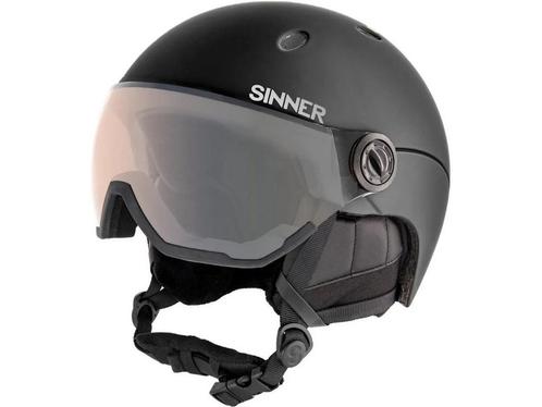 Sinner Titan Visor Trans+ Skihelm Met Vizier 2023 | Orange, Huis en Inrichting, Woonaccessoires | Overige, Nieuw, Verzenden