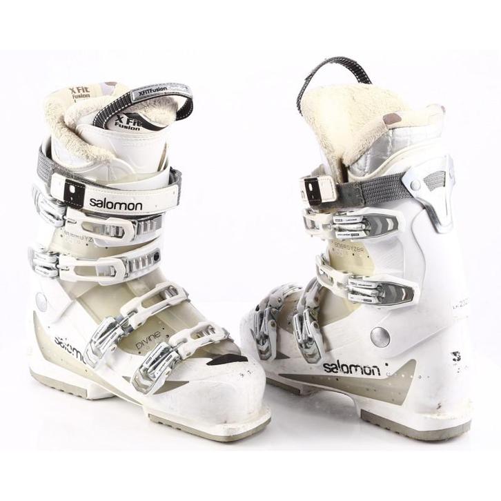 37 39 40 41 dames skischoenen SALOMON DIVINE 55, x-fit fusio, Sport en Fitness, Skiën en Langlaufen, Ski, Schoenen, Gebruikt, Salomon
