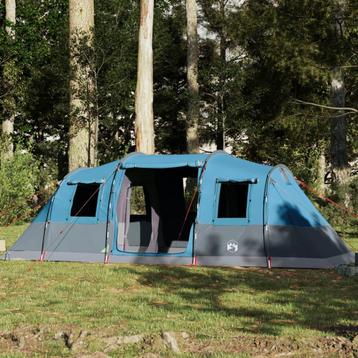 vidaXL Tunneltent 6-persoons waterdicht blauw beschikbaar voor biedingen