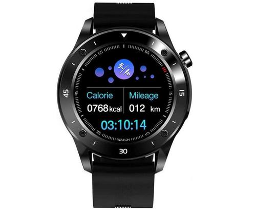 DrPhone Puresport-X3 - Metalen Smartwatch - Stappenteller -, Handtassen en Accessoires, Smartwatches, Nieuw, Verzenden