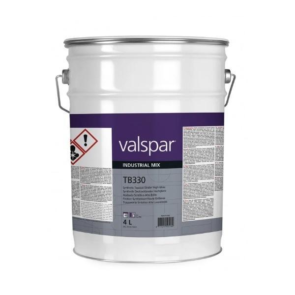 4L TB330 Synthetic Topcoat binder high gloss Valspar VIM, Autos : Divers, Outils de voiture, Envoi