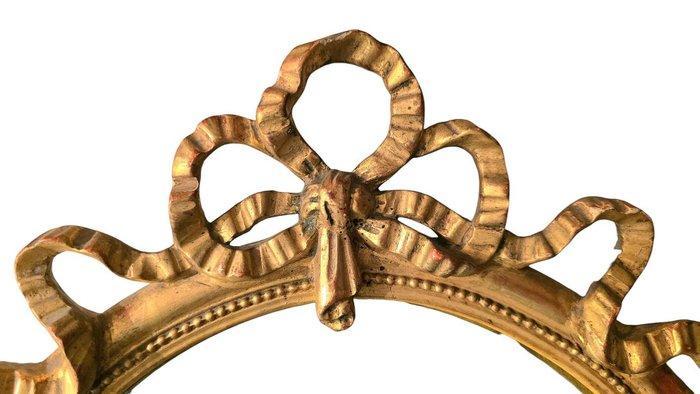 Spiegel - Vurenhout - Gouden houten spiegel, Antiek en Kunst, Antiek | Overige Antiek