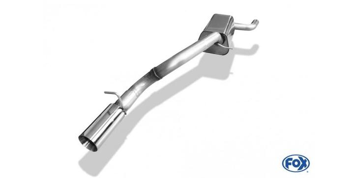 FOX Ford Focus II hatchback facelift einddemper Ø63.5mm - 1x, Auto-onderdelen, Uitlaatsystemen, Nieuw, Verzenden