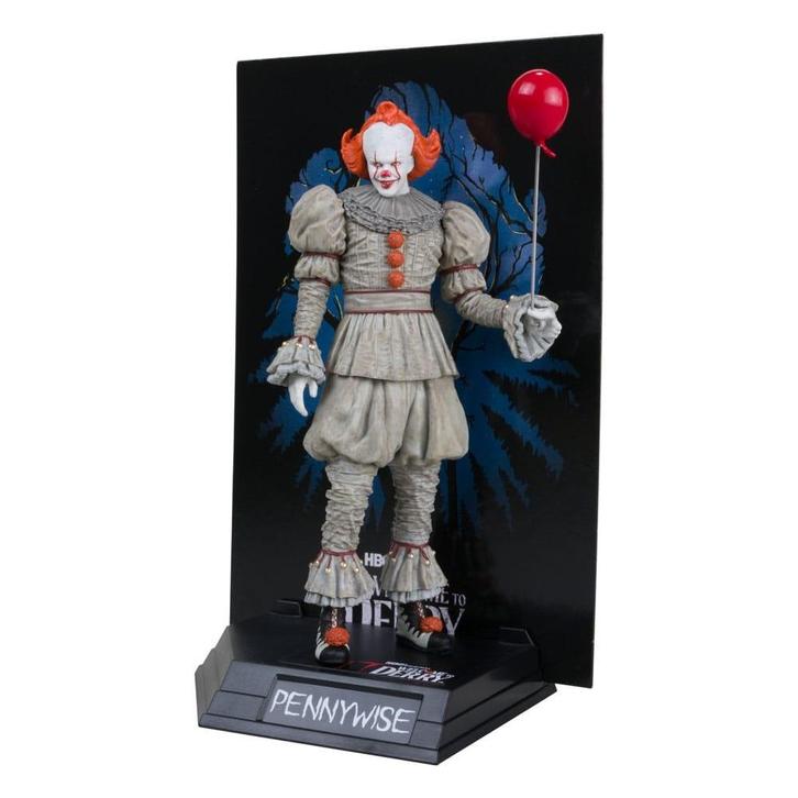 It: Welcome to Derry Movie Maniacs PVC Statue Pennywise (Gol, Verzamelen, Film en Tv, Ophalen of Verzenden