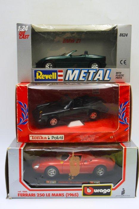 Bburago, Polistil, Revell 1:24/1:25 - Modelauto  (3) -, Hobby en Vrije tijd, Modelauto's | 1:5 tot 1:12