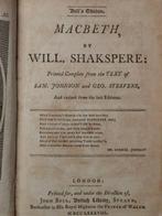William Shekespeare - Macbeth / King John - 1806-1811
