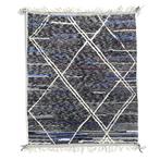 Handwoven Moroccan Rug – Large Black & White Geometric, Huis en Inrichting, Stoffering | Tapijten en Vloerkleden, Nieuw