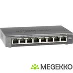Netgear 8PT GIGABIT PLUS SWITCH GS108E, Computers en Software, Verzenden, Nieuw