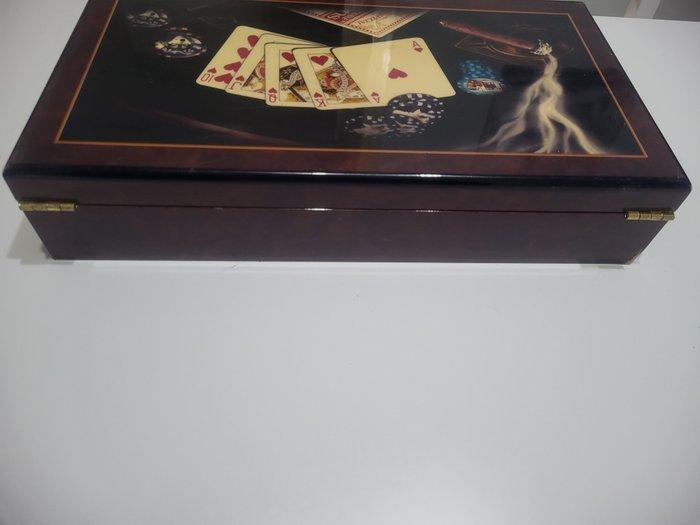 dal negro - Speelkaarten - poker del negro - Hout, Antiquités & Art, Antiquités | Jouets