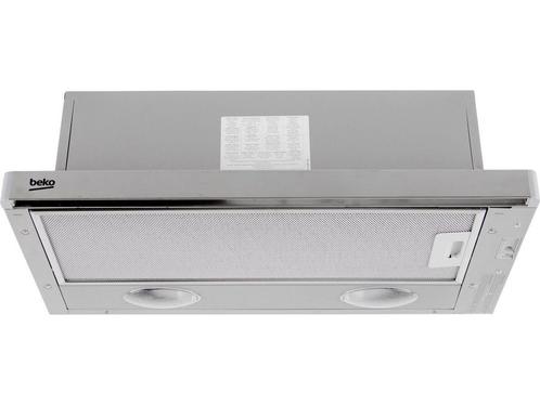 Beko CTB6407X - Vlakscherm Afzuigkap - 280 m³/u - 60 cm, Huis en Inrichting, Woonaccessoires | Overige, Zo goed als nieuw, Verzenden