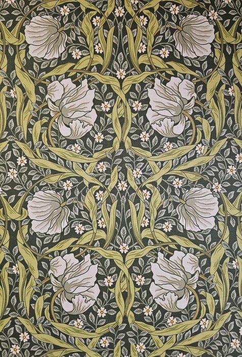 Weefsel William Morris Pimpernel Arts and Crafts - Kunst, Antiquités & Art, Tapis & Textile