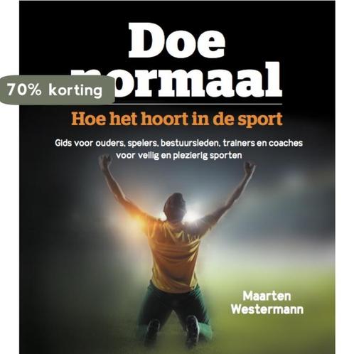 Doe normaal 9789054723998 Maarten Westermann, Boeken, Hobby en Vrije tijd, Gelezen, Verzenden