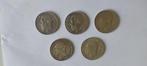 Belgique. Leopold I / Leopold II. 5 Francs 1850/1870 (Sans