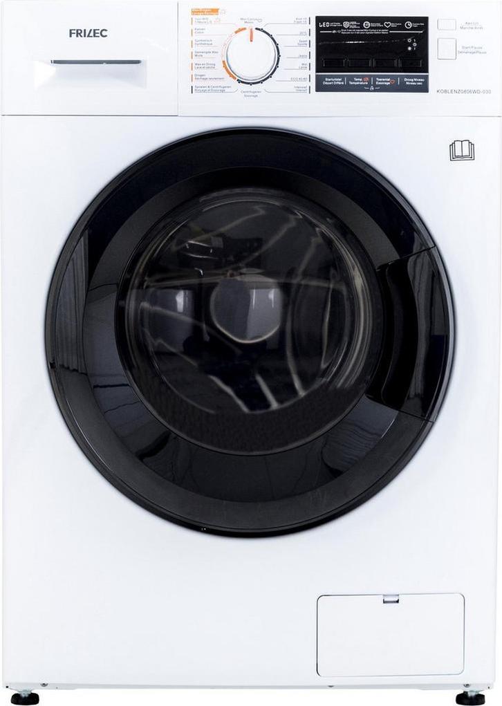 Frilec Koblenz0806wd Was- Droogcombinatie - Koolborstelloze, Electroménager, Lave-linges séchants, Enlèvement ou Envoi