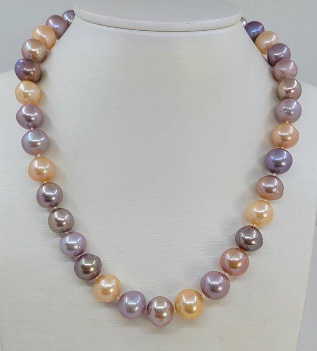 Zonder Minimumprijs - Halsketting 10x13mm heldere multi, Handtassen en Accessoires, Kettingen