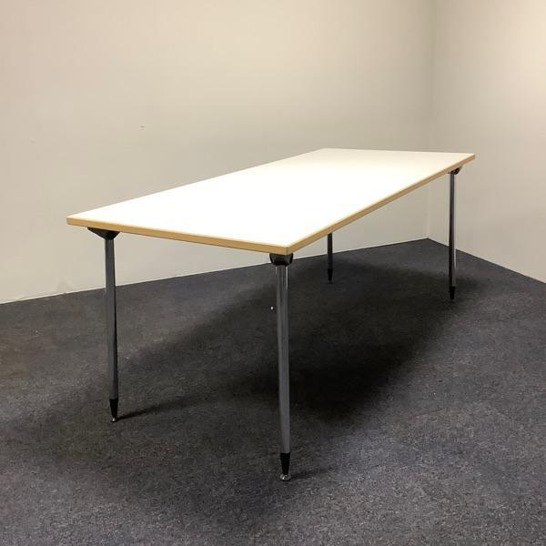 kusch & Co klaptafel / vouwtafel 180x80 cm, formica wit blad, Huis en Inrichting, Tafelonderdelen, Gebruikt