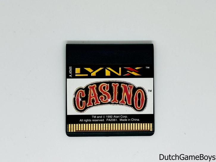 Atari Lynx - Casino, Games en Spelcomputers, Spelcomputers | Atari, Gebruikt, Verzenden