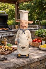 Beeld, GROOT varkens beeld 65cm - 65 cm - Hout