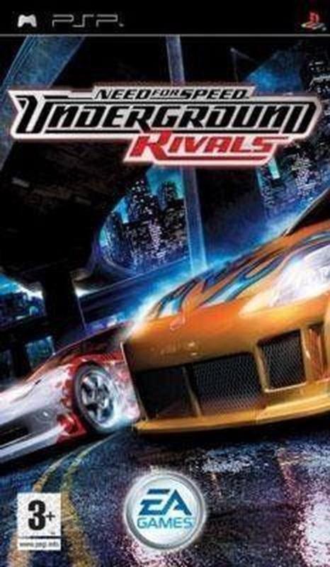 Need for Speed Underground Rivals (Losse CD) (PSP Games), Games en Spelcomputers, Games | Sony PlayStation Portable, Zo goed als nieuw
