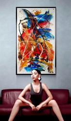 Luc Mora - Red breath - XXL, Antiquités & Art