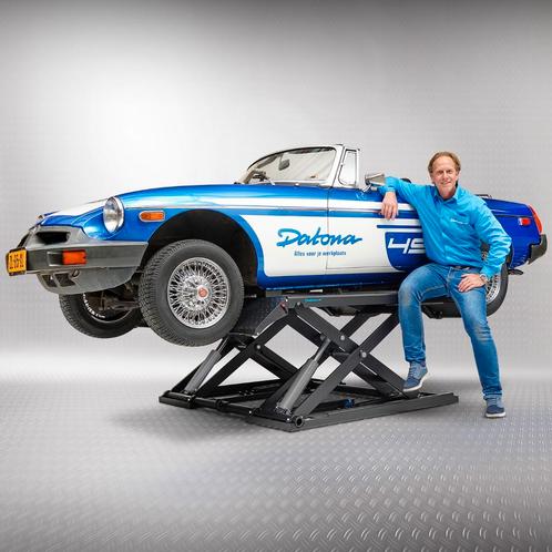 Datona Autobrug verrijdbaar - 230V - Datona - Zwart, Auto diversen, Autogereedschap, Ophalen of Verzenden