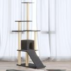 vidaXL Kattenmeubel met sisal krabpalen 155 cm donkergrijs, Verzenden, Nieuw