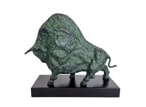 Figurine - Bizon - Fer, Antiek en Kunst, Kunst | Designobjecten