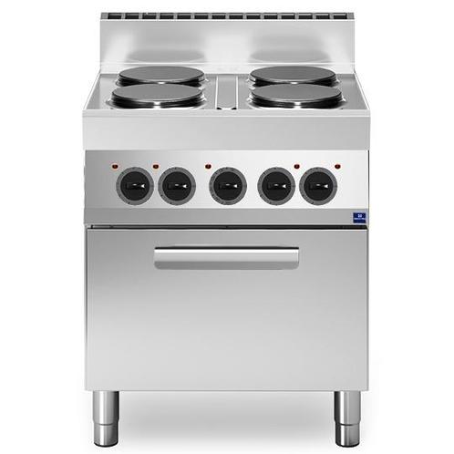 Fornuis + Heteluchtoven | 650 LINE | Elektrisch | 4, Zakelijke goederen, Horeca | Keukenapparatuur, Nieuw in verpakking, Verzenden