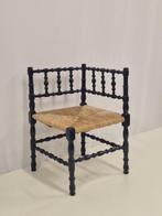 Stoel - Eik - Amsterdamse school - H : 65 cm, Antiek en Kunst